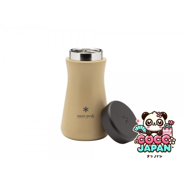 스노우피크 스테인레스 스틸 진공 병 타입 T350 샌드
