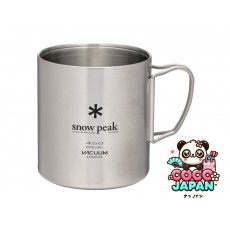 스노우피크 스테인레스 스틸 진공 머그잔 450