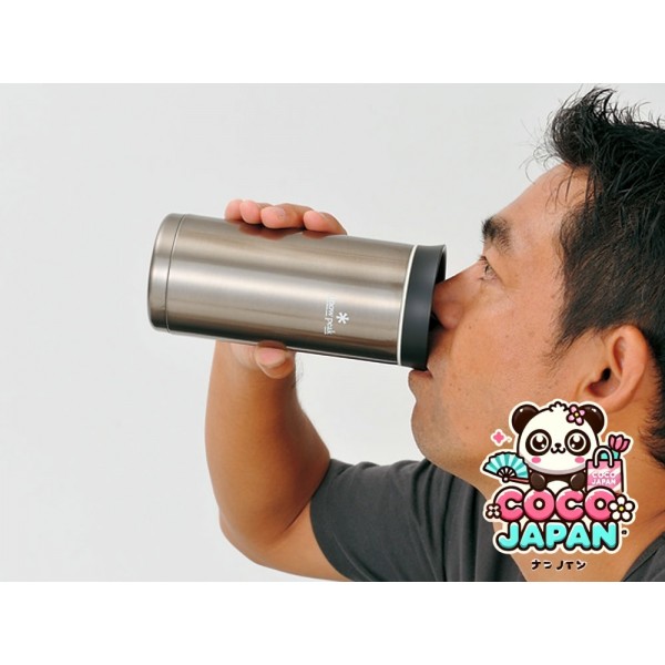스노우피크 시스템 병 500 다크 실버