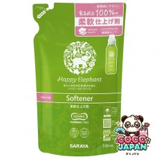 해피 코끼리 Happy Elephant 해피 코끼리 유연한 마감재 리필 540ml [유연제]