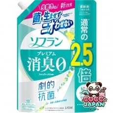 소프란 프리미엄 탈취 신선한 그린 아로마 향기 리필 용 특대 950ml