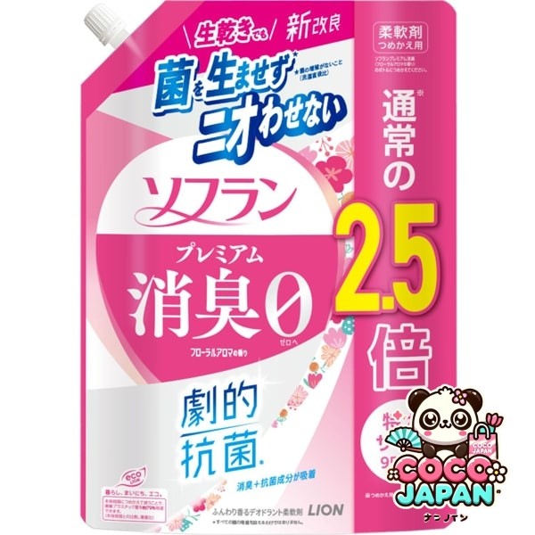 소프란 프리미엄 탈취 플로랄 아로마 향기 리필용 특대 950ml