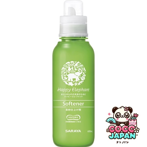 해피 엘리펀트 Happy Elephant 해피 엘리펀트 유연 마감제 본체 600ml [유연제]