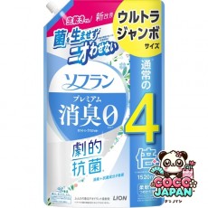 소프란 프리미엄 탈취 화이트 허브 아로마 향기 울트라 점보 1520ml
