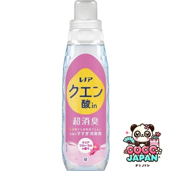 레노아 구연산 in 초소취 헹굼 소취제 클리어 플로럴 본체 430mL