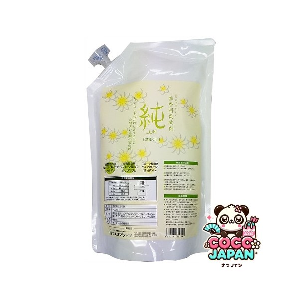 에코플라츠 무향료 유연제 순 리필용 1400ml