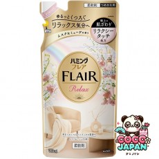 해밍 플레어 릴랙스 사향 & 뮤게 리필 350ml [유연제]