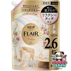 해밍 플레어 릴랙스 사향 & 뮤게 리필 910ml [유연제]