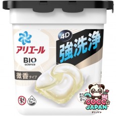 아리에르 세탁 세제 젤 볼 4D 탄산 ​​기능으로 빠질 수 있는 세정력 미향 본체 12개