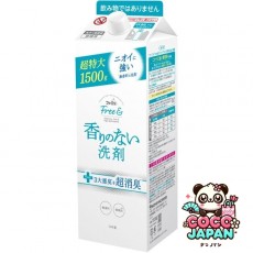 프리 앤 파파 프리 & (프리 앤드) 초 컴팩트 액체 세제 무향료 리필 1500g [세탁용 액체 세제]