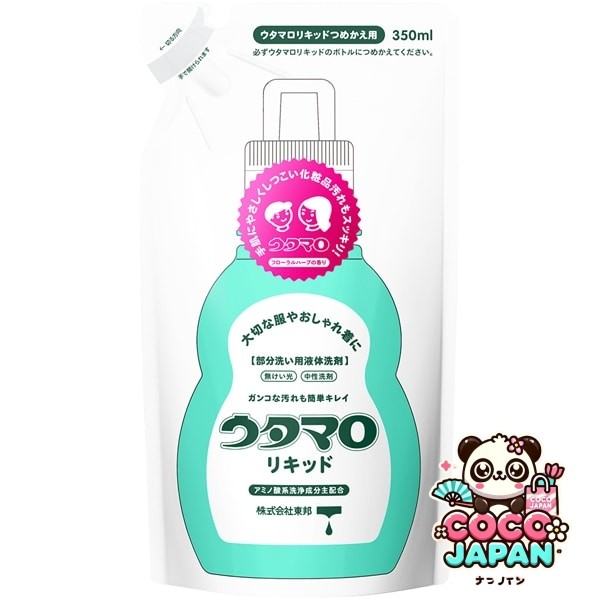 토호 우타 마로 비누 우타 마로 리키드 리필 350ml [부분 세척 용 액체 세제]