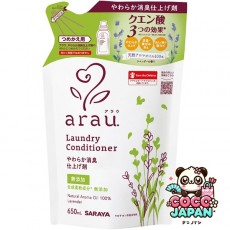 아라우. arau. arau.(아라우) 세탁용 린스 천연 허브의 향기 리필 650ml [액체 세제]