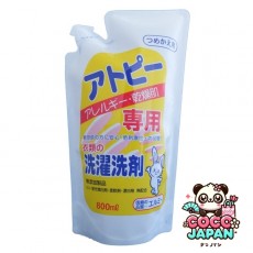 에르미 elmie 아토피 · 알레르기 · 건조 피부 전용 의류 세탁 세제 800ml 리필 [액체 세제]