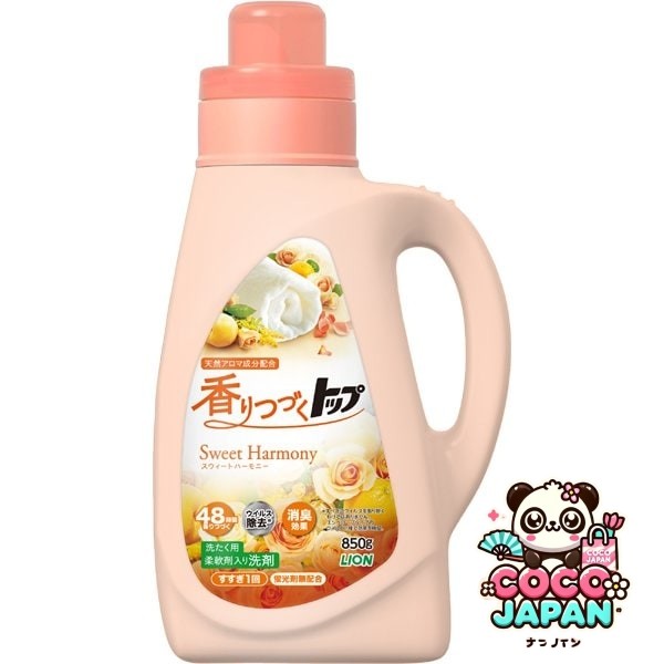 톱 향기 계속 톱 스위트 하모니 본체 850g [액체 세제]