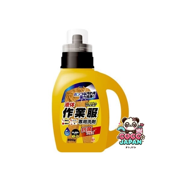 세탁 클럽 액체 작업복 전용 세제 항균 플러스 본체 800g [액체 세제]