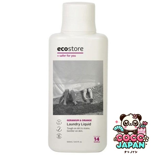 에코스트아 세탁 리퀴드 500ml 제라늄 & 오렌지 [세탁용 액체 세제]