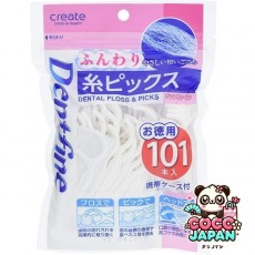 크리에이트 CREATE 덴트 파인 부드러운 실 픽스 101개 [치실]