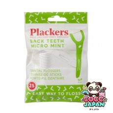 플래커스 Plackers 치실 딥 클린 Y형 민트 맛 25개 [덴탈 치실]