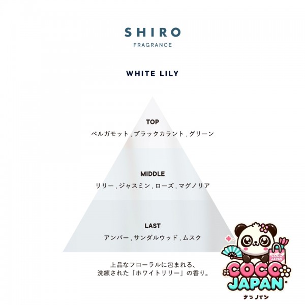 시로 SHIRO 화이트 릴리 오 드 퍼퓸 40mL