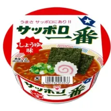 삿포로이치방 컵라면 간장라면 돈부리 74g