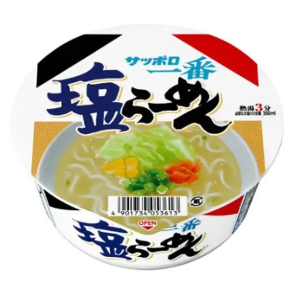 삿포로이치방 컵라면 소금라면 돈부리 76g