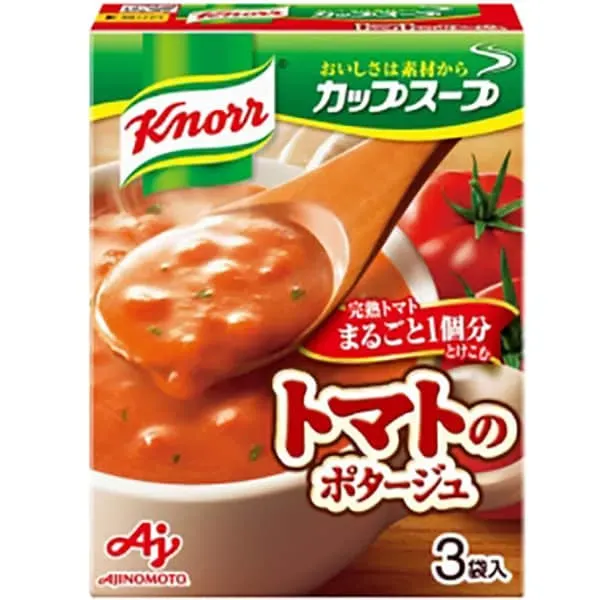 [크노르 컵스프] 완숙 토마토 통째로 1 개분 사용한 포타주 3봉입