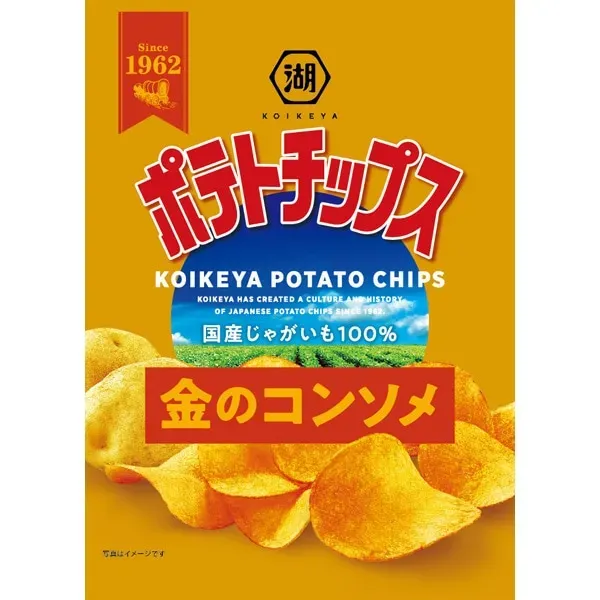 호수 이케야 감자칩 금 콩소메 55g