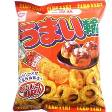 리스카 RISKA 리스카 맛있는 고리 타코 맛 75g [과자]