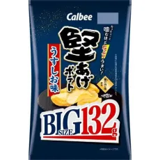 Calbee 칼비 딱딱한 감자 BIG 우스시맛 132g