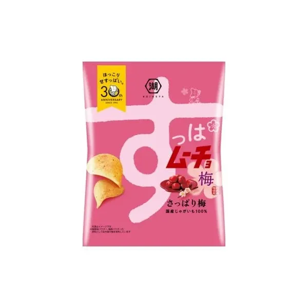 호 이케야 슈퍼 무초 칩스 깔끔한 매실맛 55g [스낵]
