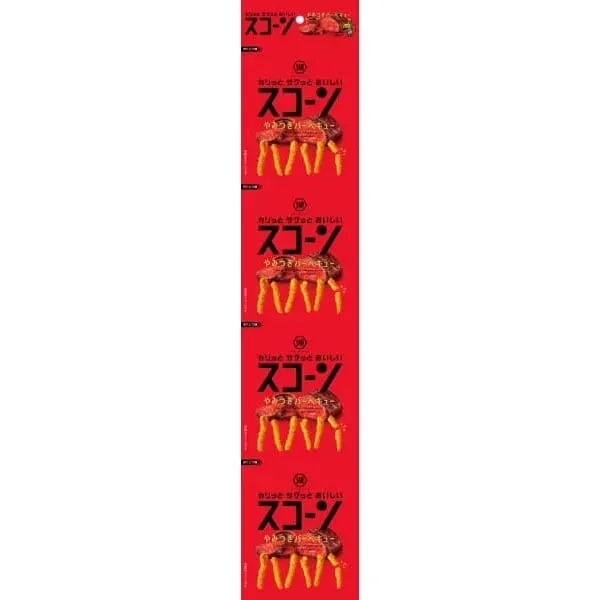 호이케야 4연 스콘 야미츠키 바베큐 60g
