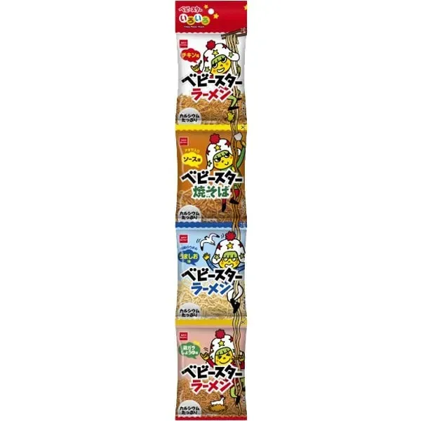 간식 컴퍼니 베이비 스타 여러가지 4연 17g×4봉투