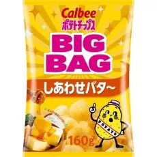 Calbee 칼비 빅 가방 감자 칩 합쳐 버터~ 160 g