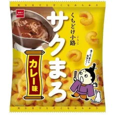 간식 회사 쿠치 도케 코지 사쿠 마로 카레 맛 52g