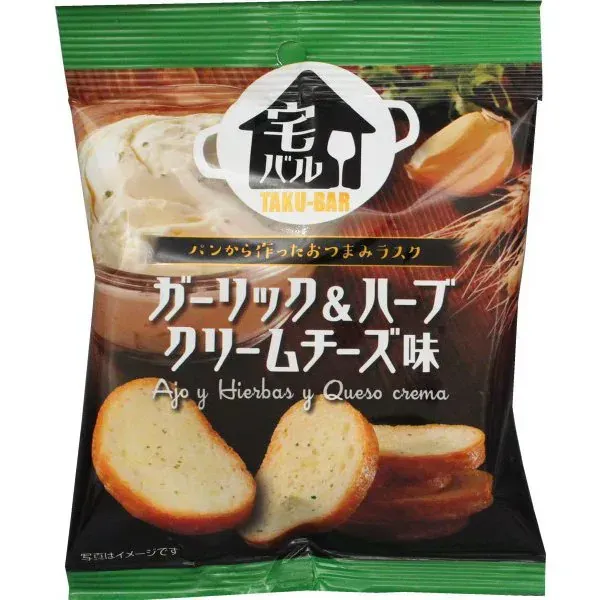 간식 회사 택배 마늘 and 허브 크림 치즈 맛 28g