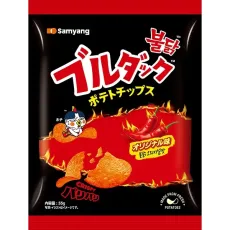 Sanyo Japan Bulldak 감자 칩 오리지널 맛 55g