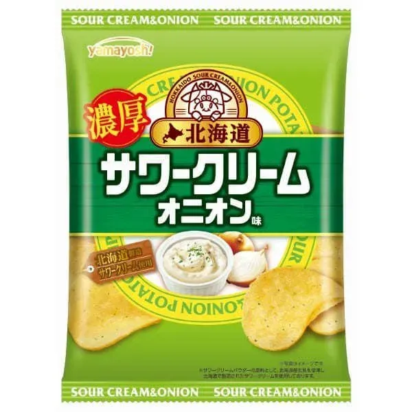 야마요시 제과 홋카이도 사워 크림 양파 맛 47g