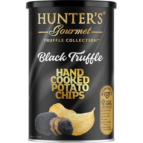 Hunter's 엔아이에스푸즈 서비스 헌터 감자칩 블랙 트뤼플 맛 150g