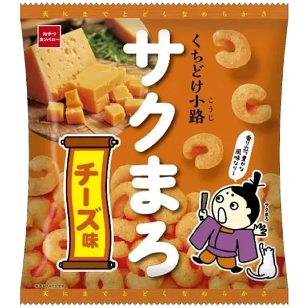 간식 회사 간식 회사 쿠치 도케 코지 사쿠 마로 치즈 맛 52g