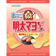 야마요시 제과 명란 마요 쇠고기 47g