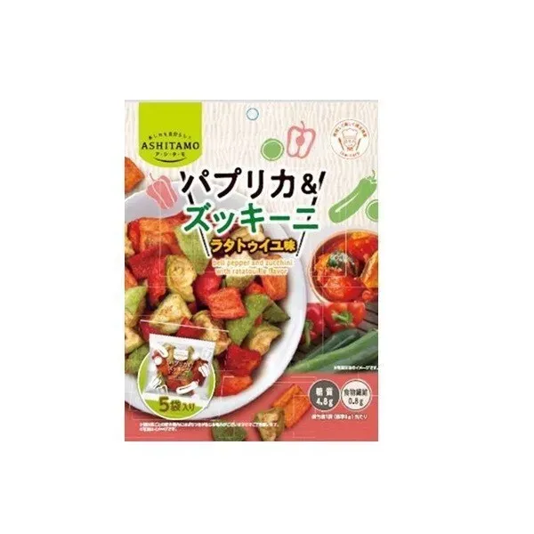 아시타모 ASHITAMO ASHITAMO 오부쿠로 파프리카 and 호박 라타트유 맛 40g