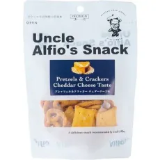 오하시 진미당 Alfio 프레첼 and 크래커 체더 치즈 맛 30g