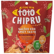 에스글로 토트 칩 솔티드 에그 매운 맛 25g