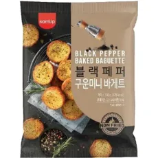 samlip 바게트 스낵 블랙 페퍼 100g