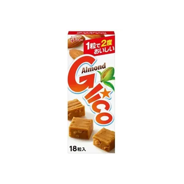 글리코 Glico 아몬드 글리코 18알 [과자 1상자]