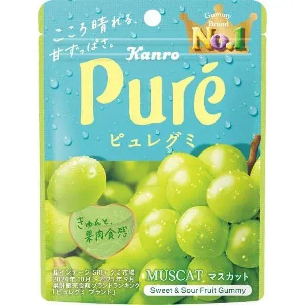 KANRO 칸로 퓨레구미 무스카트 56g