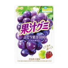 메이지 meiji 메이지 과즙 구미 포도 54g