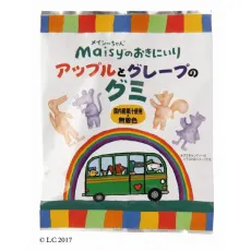 창건사 메이시 애플과 포도 구미 8알 [대상 연령：3세～]