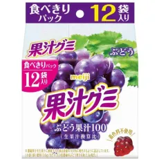 메이지 meiji 과즙 구미 스마트 팩 포도 163g