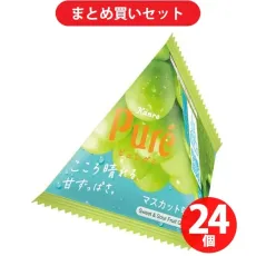 칸로 퓨레구미 쁘띠 삼각 무스카트 13g × 24 세트
